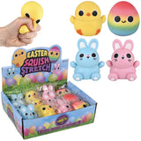 Easter Squish Stretch Assortment (12 Pc Display)