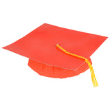 Graduation Cap Red Cardboard (1 DZ)
