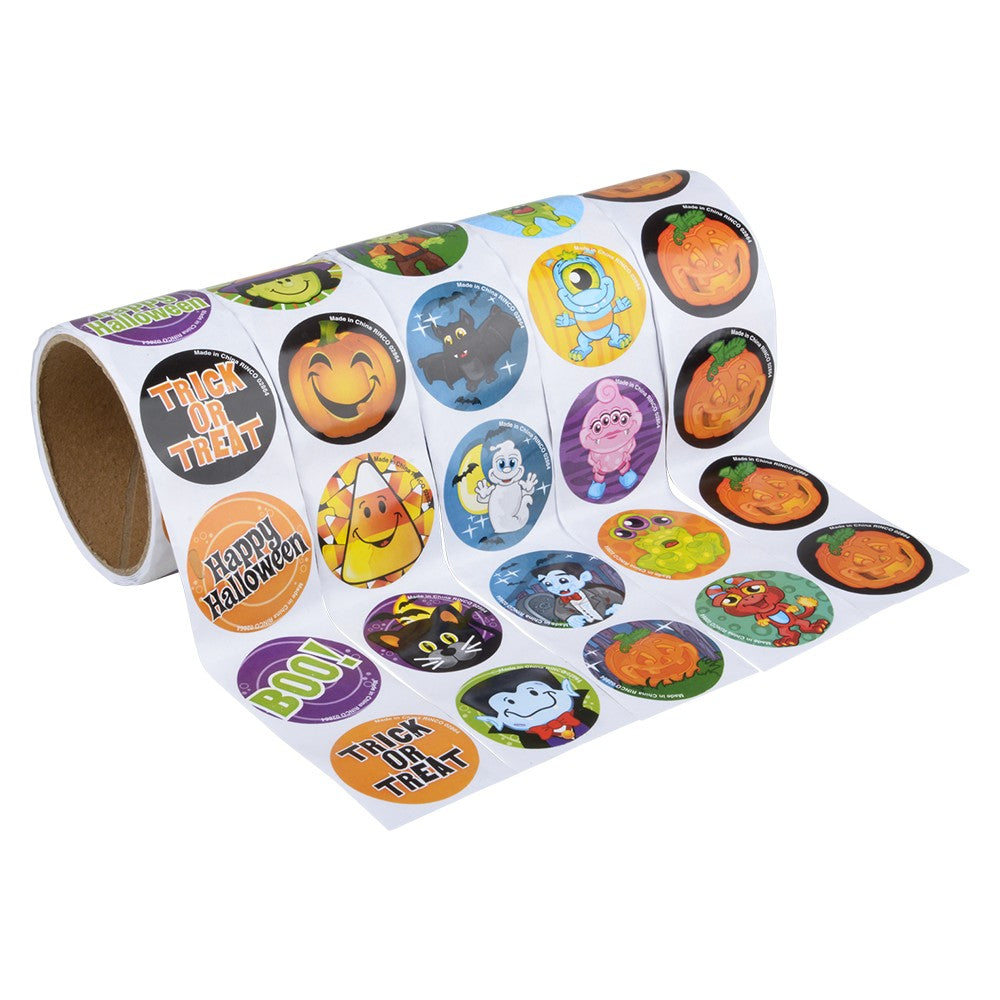 Halloween Roll Sticker Assortment (500 pcs)