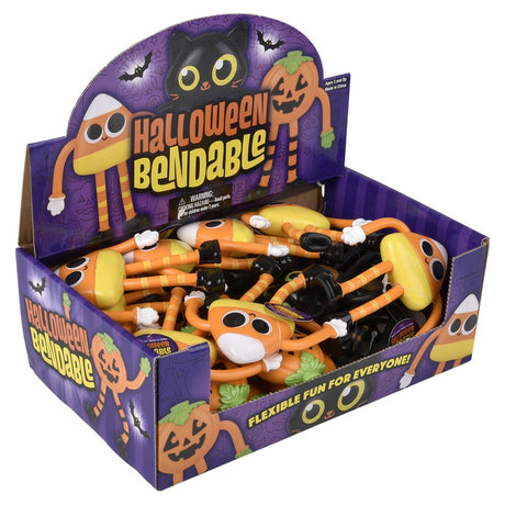 Halloween Bendable Assortment 4.5" (24 Pc Display)