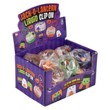 Jack O Lantern Clip On (12 Pc Display)