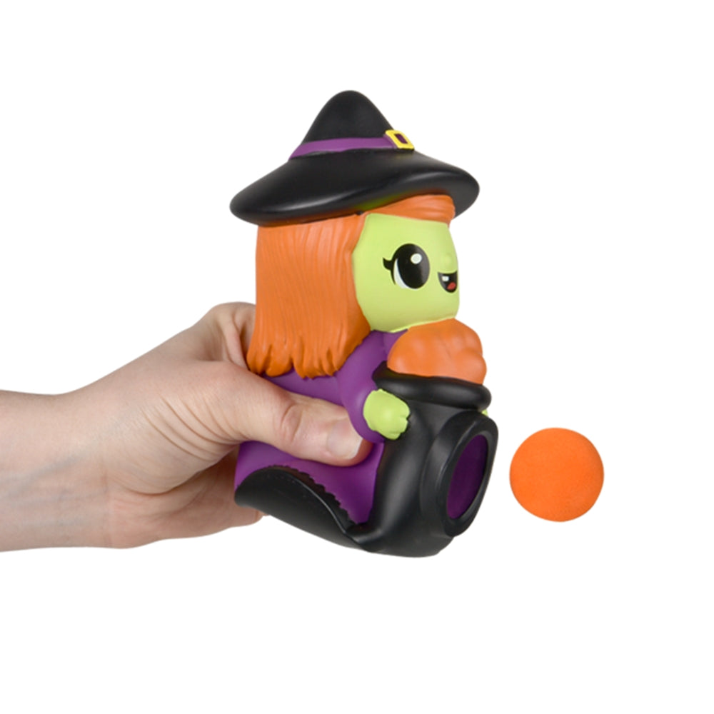 Halloween Witch Foam Ball Blaster (6 Pc)
