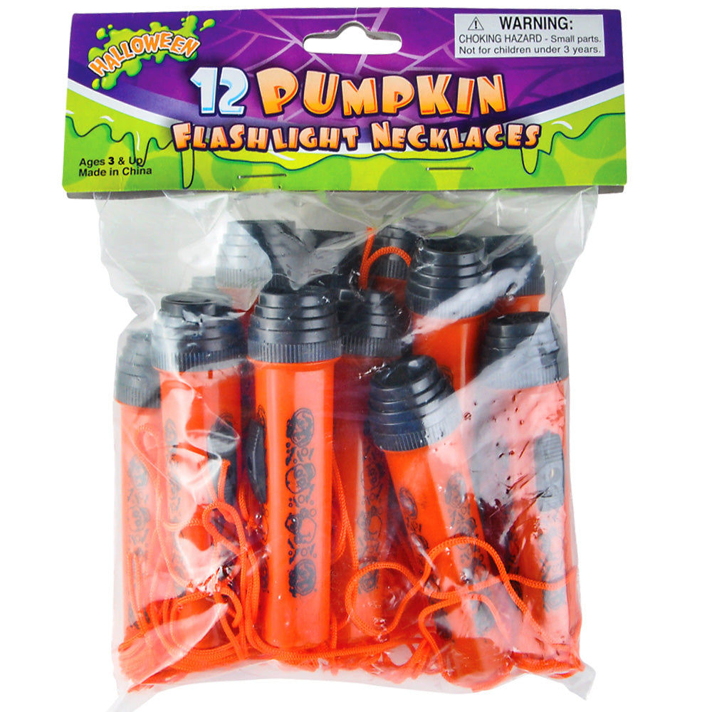 Halloween Flashlight Necklace (1 DZ)