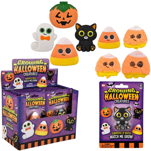 Halloween Growing Characters 12ct