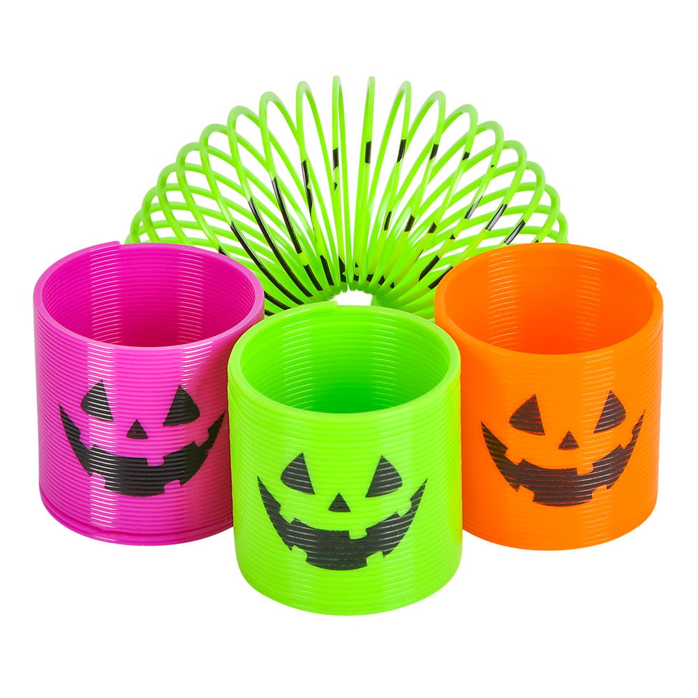 Jack-O-Lantern Coil Springs (48pc Poly Bag)