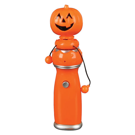 Jack O Lantern Light-Up Rotating Wand 7.75"