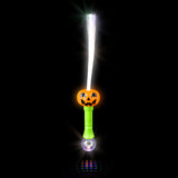 Light-Up Jack O Lantern Fiber Optic Wand