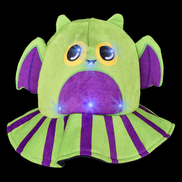 Light-Up Halloween Bat Hat