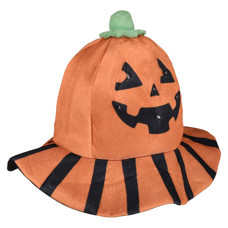 Light-Up Jack O' Lantern Hat