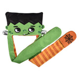 Light-Up Halloween Plush Hoodie Scarf Assortment (6 Pc Poly Bag)