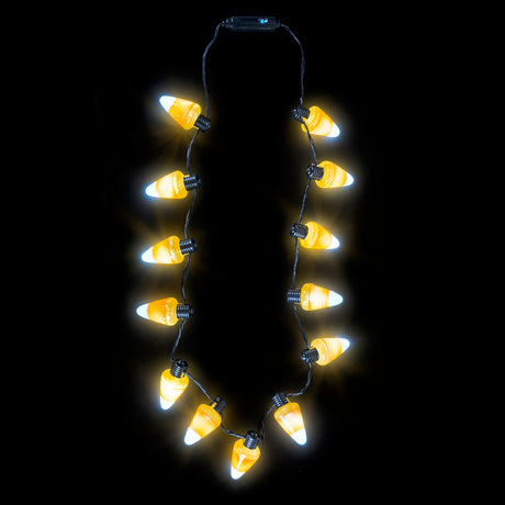 Light-Up Candy Corn Necklace
