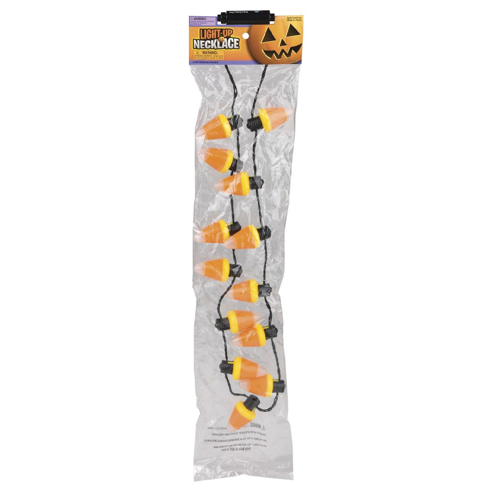 Light-Up Candy Corn Necklace