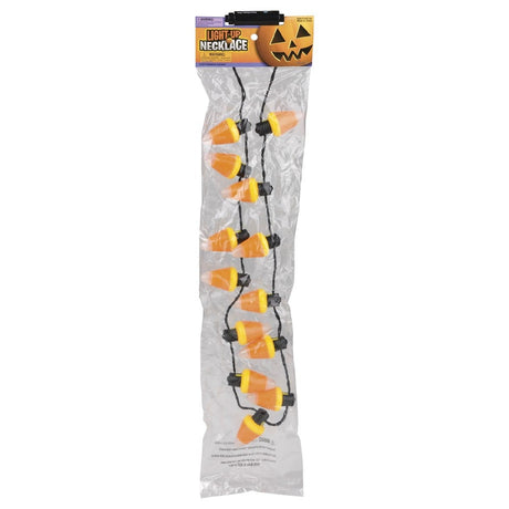 Light-Up Candy Corn Necklace