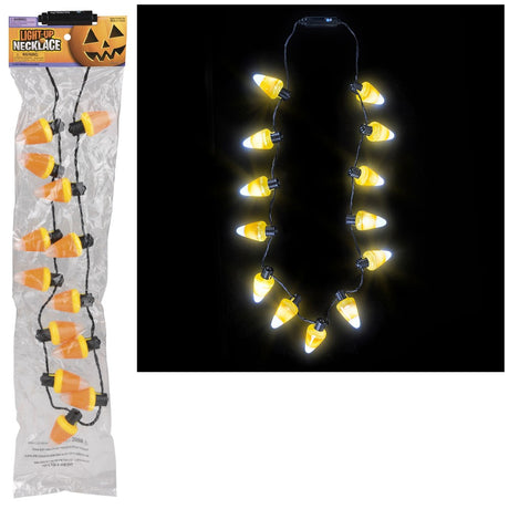Light-Up Candy Corn Necklace