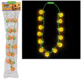 Light-Up Jack-O-Lantern Necklace (1 PC)