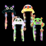 Halloween Light-Up Popping Ear Hat Assortment (4 Pc)