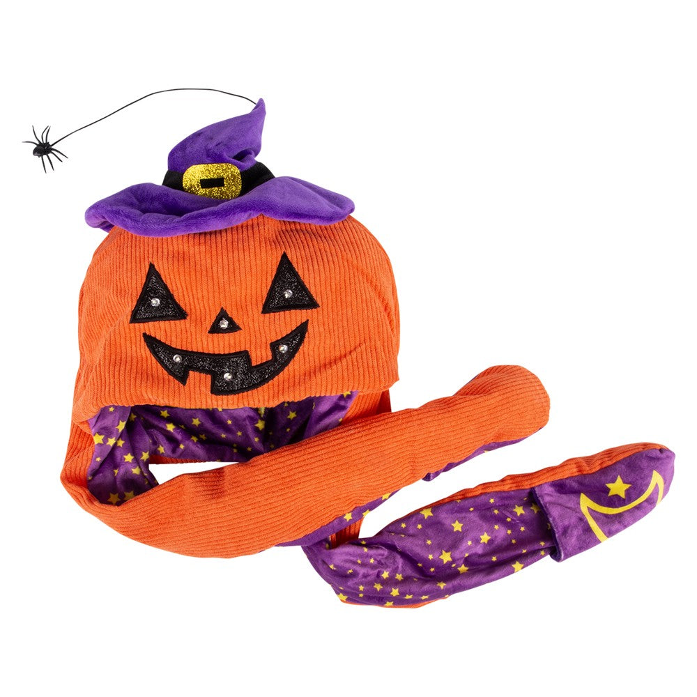 Halloween Jack O' Lantern Light-Up Hat