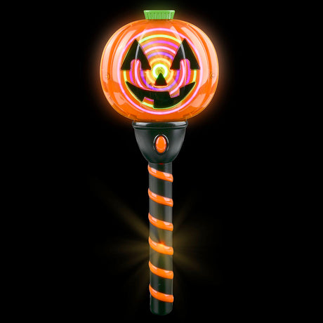 Light-Up Jack O Lantern Wand (Dozen)