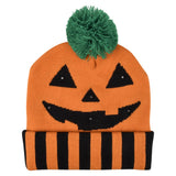 Light-Up Jack O' Lantern Beanie Hat