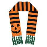 Light-Up Jack O' Lantern Scarf 35"