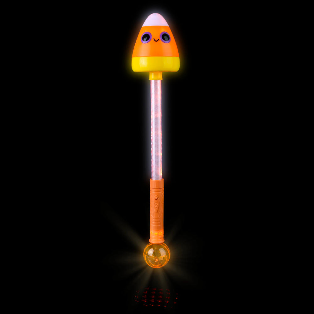 Light-Up Candy Corn Magic Ball Wand