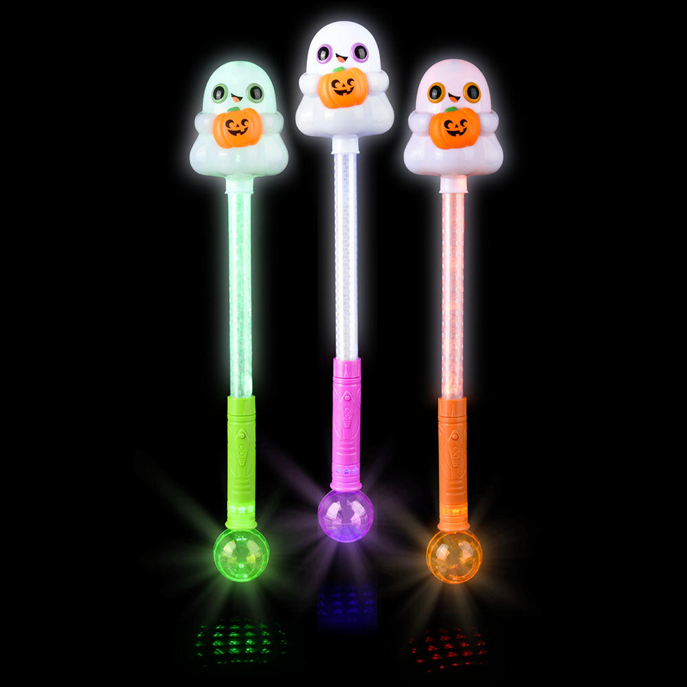 Light-Up Ghost Magic Ball Wand (1 PC)