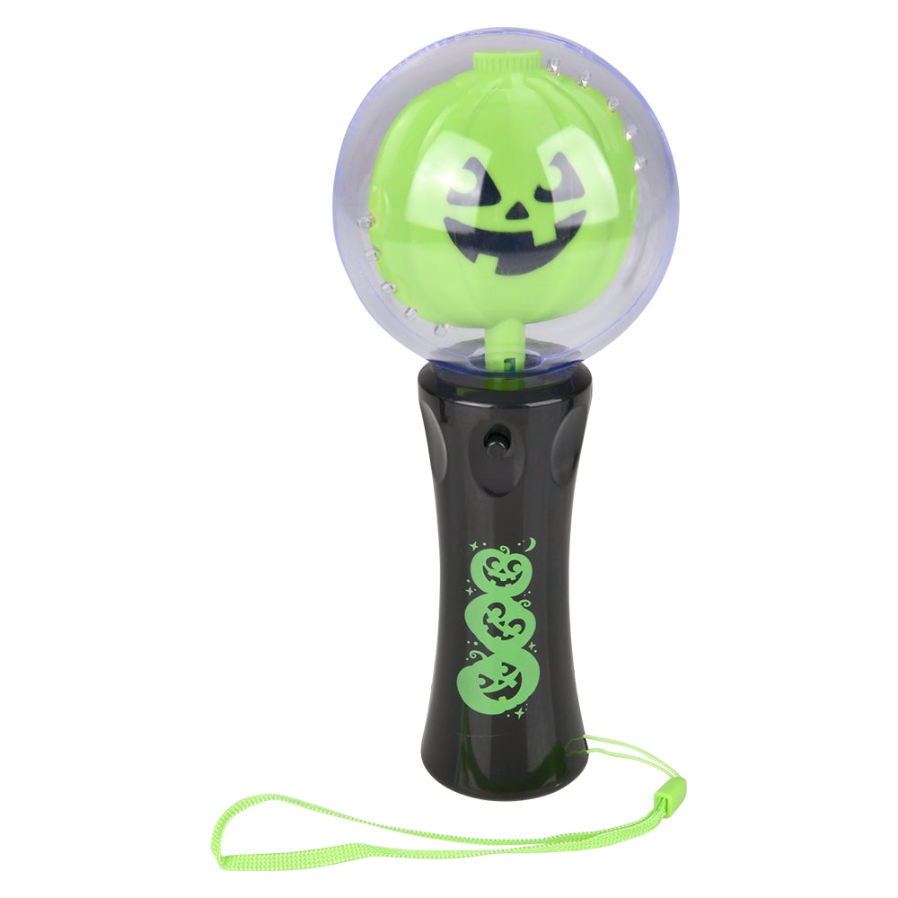 Light-Up Jack O Lantern Magic Ball Wand