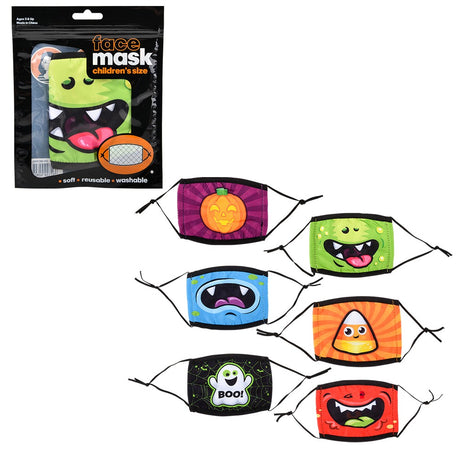 Halloween Face Mask Child Size (1 DZ)
