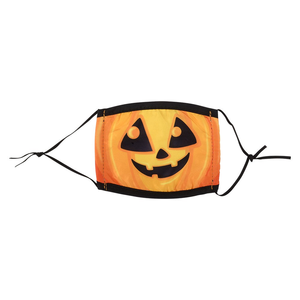 Jack-O-Lantern Face Mask Child Size (1 DZ)
