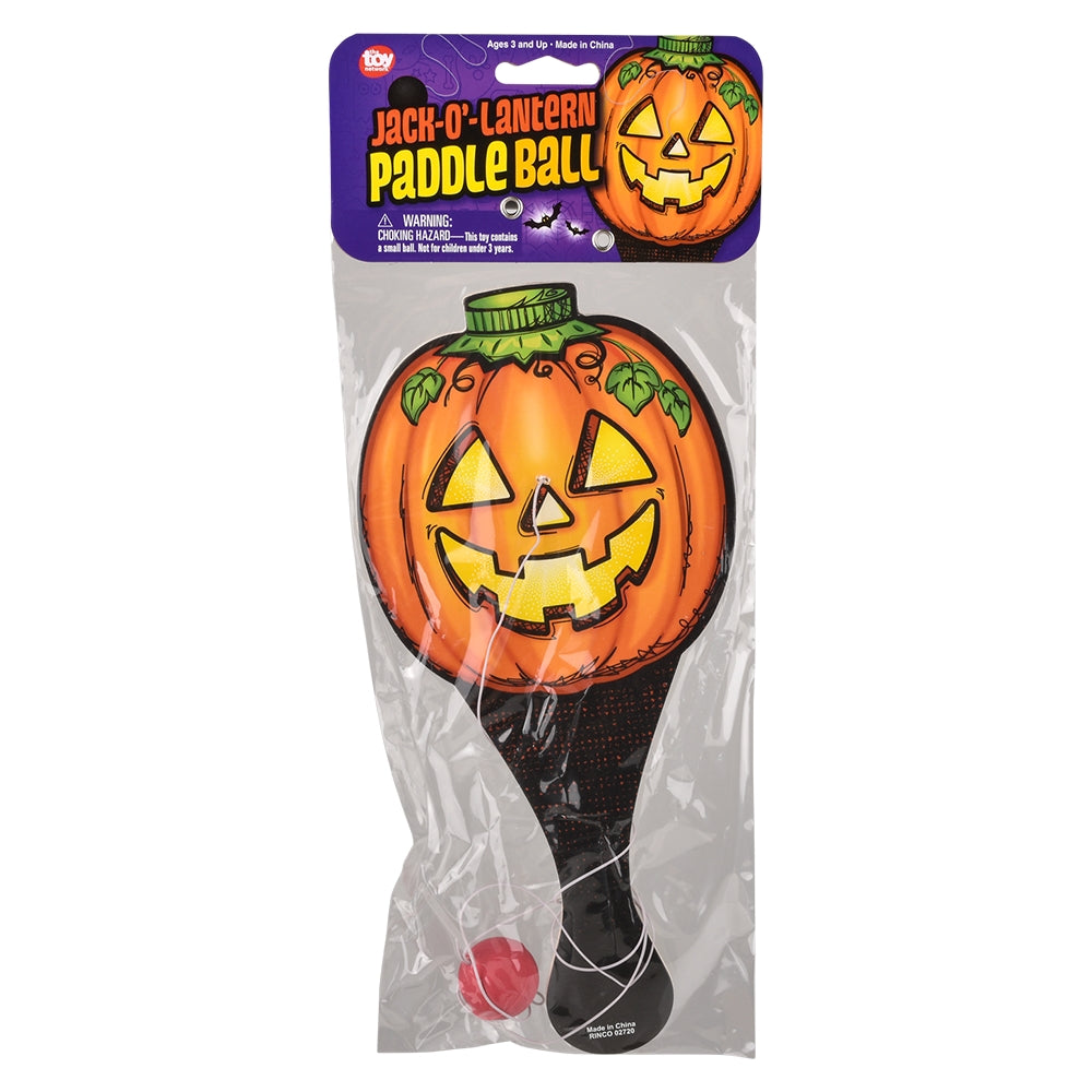 Jack O Lantern Paddle Ball 10" (1 DZ)