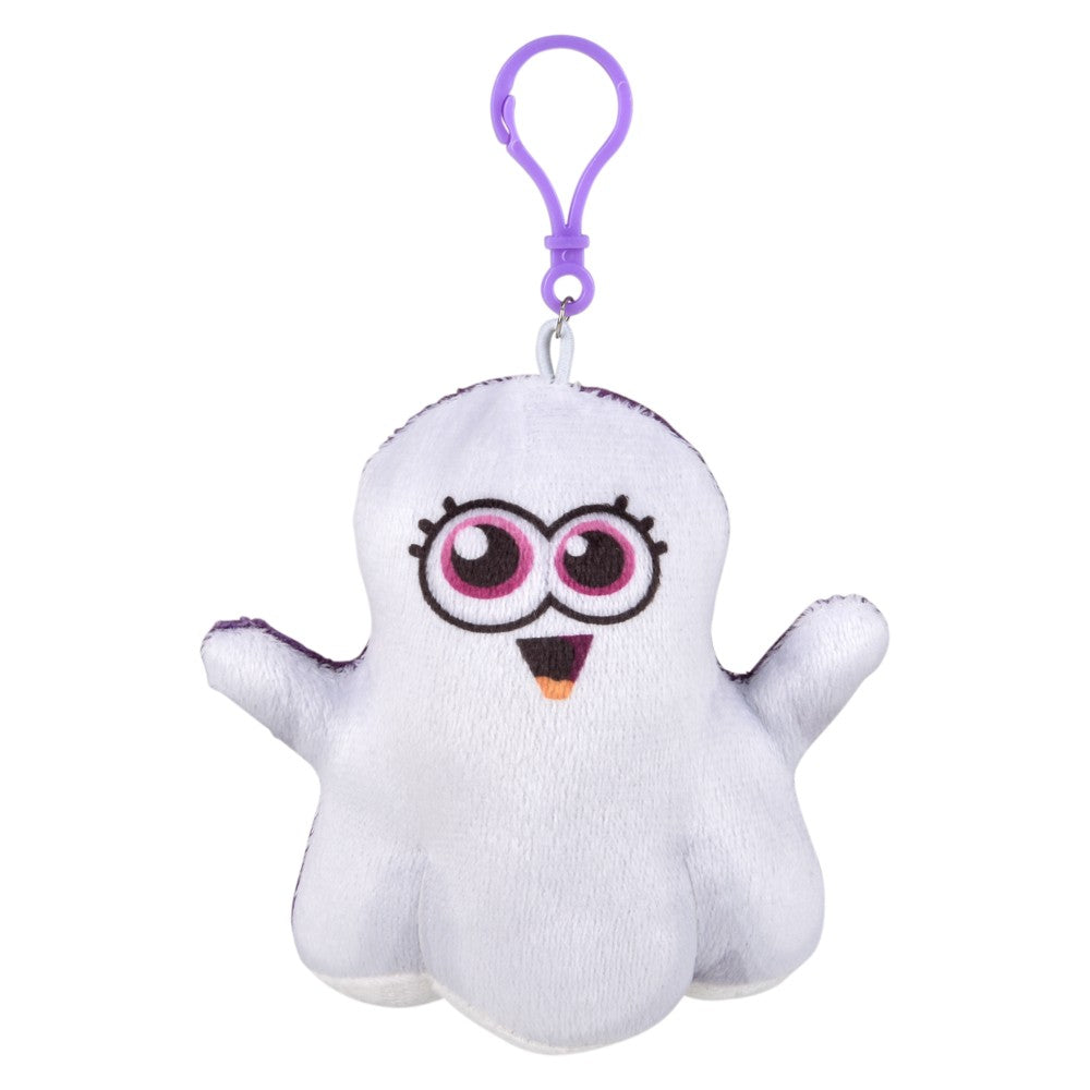 Halloween Plush Ghost Backpack Clip On (1 DZ)