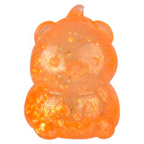 Halloween Pumpkin Bear Squeezy Toy 4"