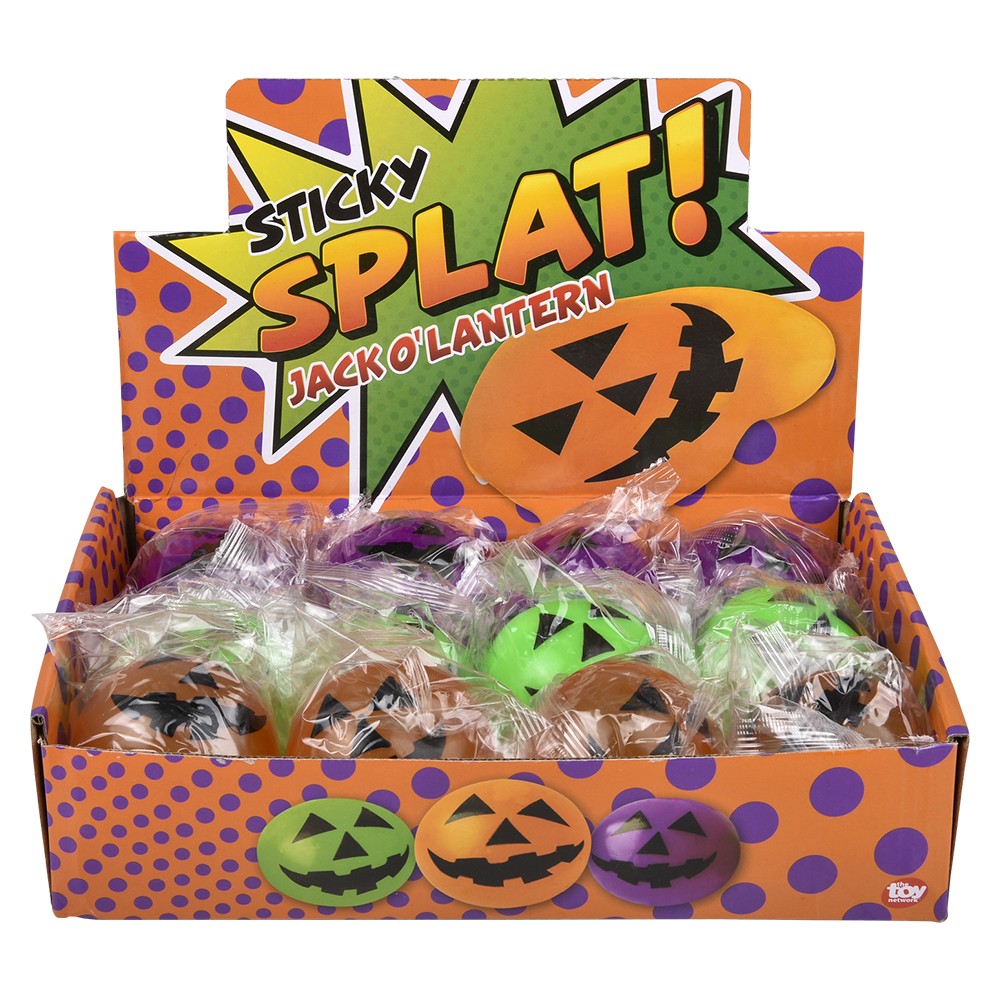 Splat Jack-O-Lantern Toy (1 DZ)