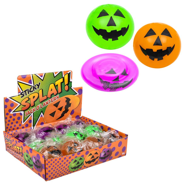 Splat Jack-O-Lantern Toy (1 DZ)