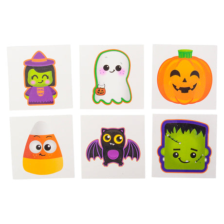 Halloween Tattoos (144 Pc Poly Bag)