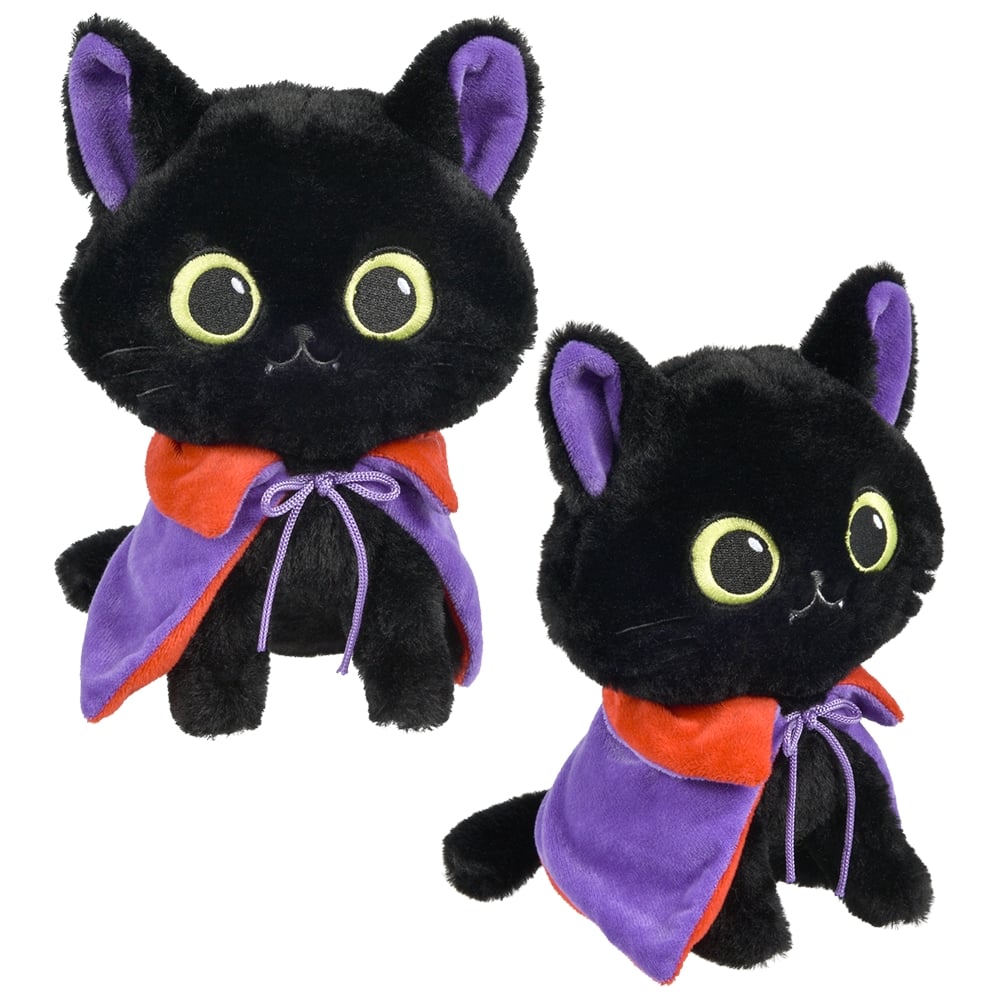 Vampire Cat Plush With Cape