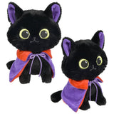 Vampire Cat Plush With Cape