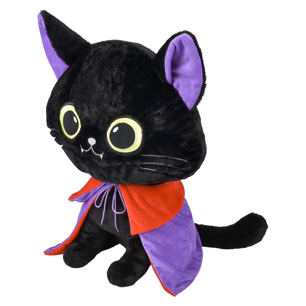 Vampire Cat Plush With Cape 18"