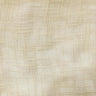 Zorro Metallic Linen Look Sheer Polyester Fabric - White, Solid Textured, 110" Width (1 Yard)