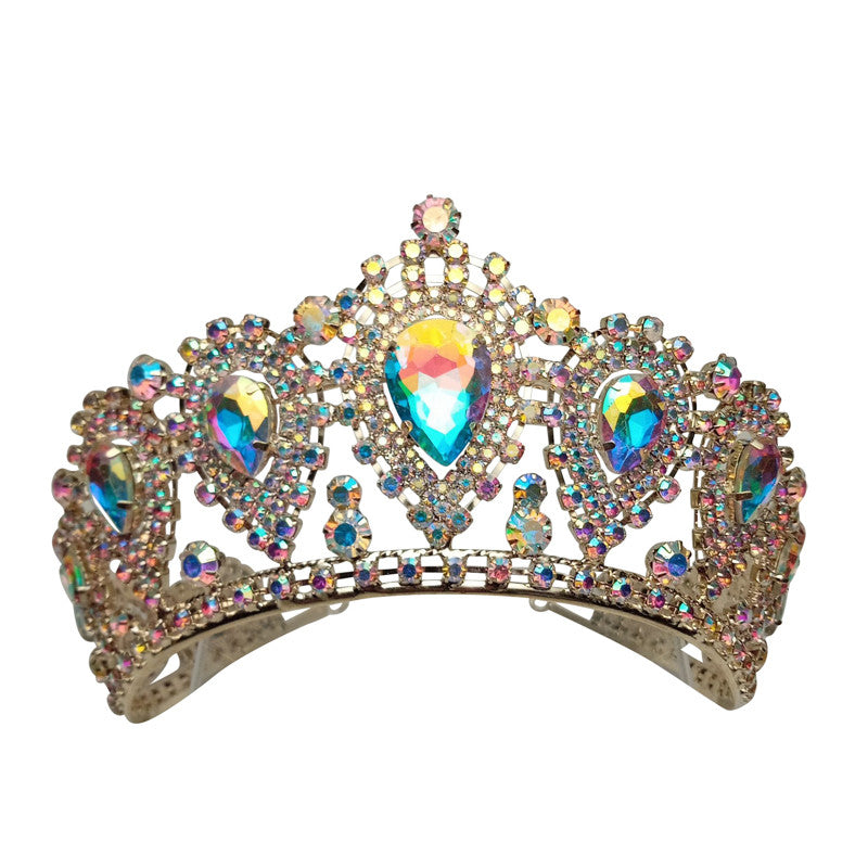 2.5" Iridescent Gold Tiara