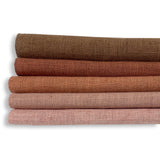 Linen Polyester Burlap Upholstery Fabric by the Yard