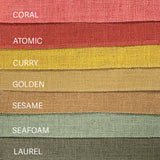 Linen Polyester Burlap Upholstery Fabric by the Yard