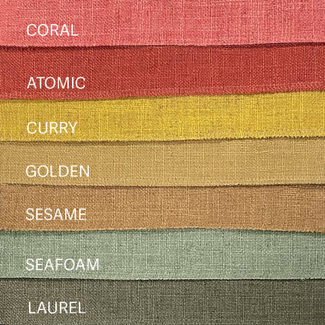Linen Polyester Burlap Upholstery Fabric by the Yard