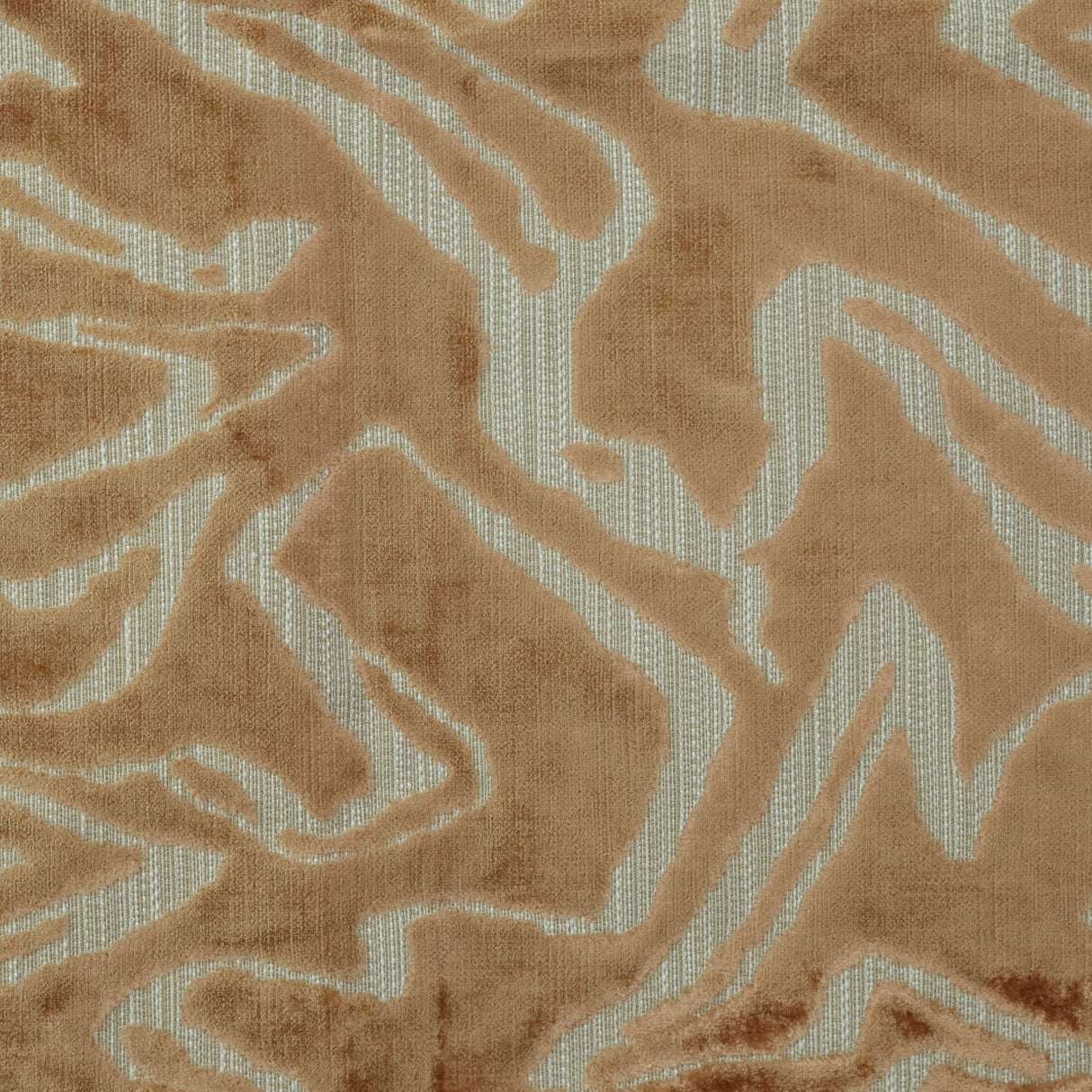 Cut Velvet Upholstery Fabric ZURI Abstract Design