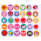 Valentine's Sticker Rolls Assortment 500ct