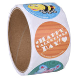 Valentine's Sticker Rolls Assortment 500ct