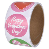 Valentine's Sticker Rolls Assortment 500ct