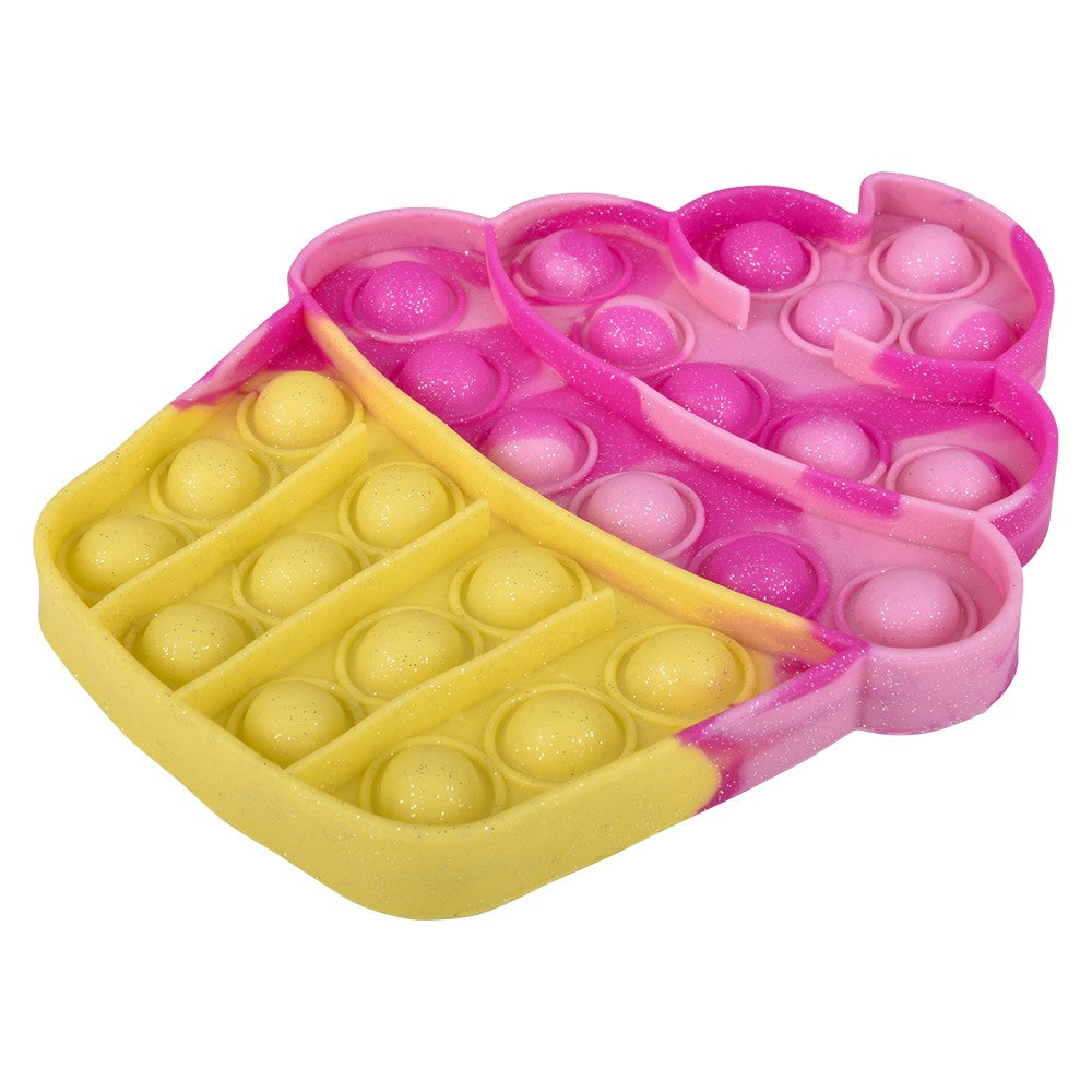 Valentine's Glitter Bubble Popper (1 DZ)