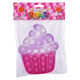 Valentine's Glitter Bubble Popper (1 DZ)