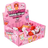 Valentine's Day Animal Pop-Ups (24 Pc Display)